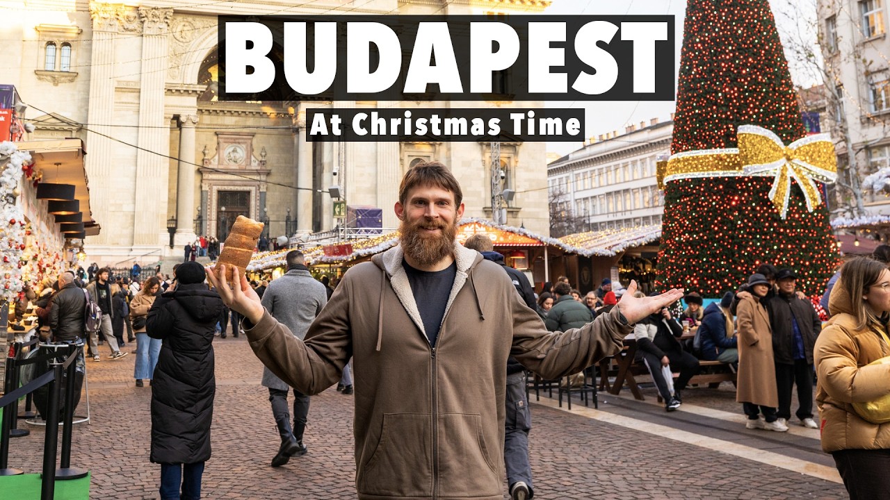 Visiting BUDAPEST for the First Time | Christmas Markets | Thermal Baths