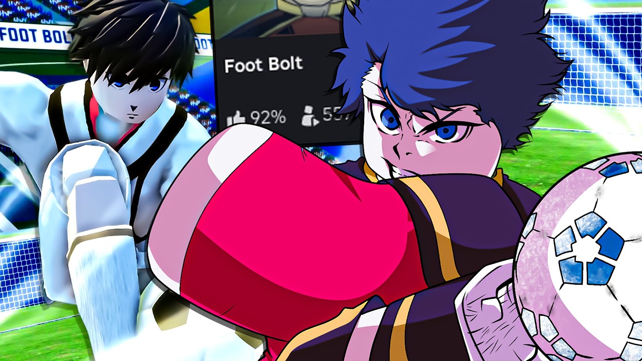 FOOT BOLT É INCRÍVEL… O JOGO DE BLUE LOCK MEME COM UM DO MAIORES POTENCIAIS DO ROBLOX!