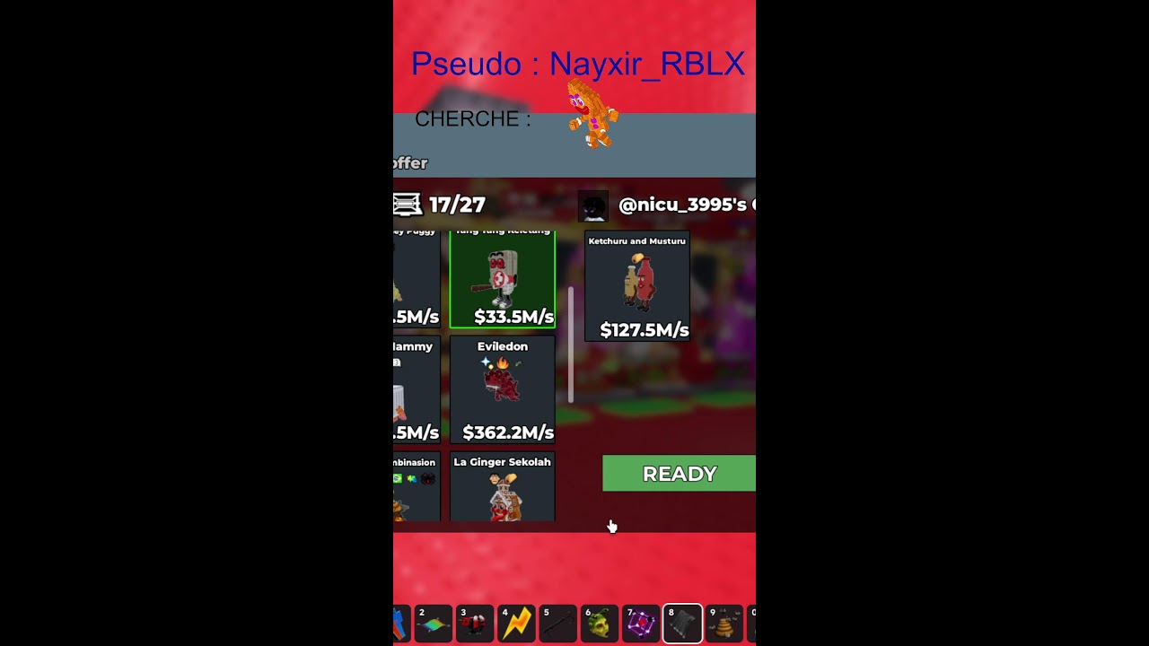 FR Live -TRADE Steal A Brainrot !-Nayxir