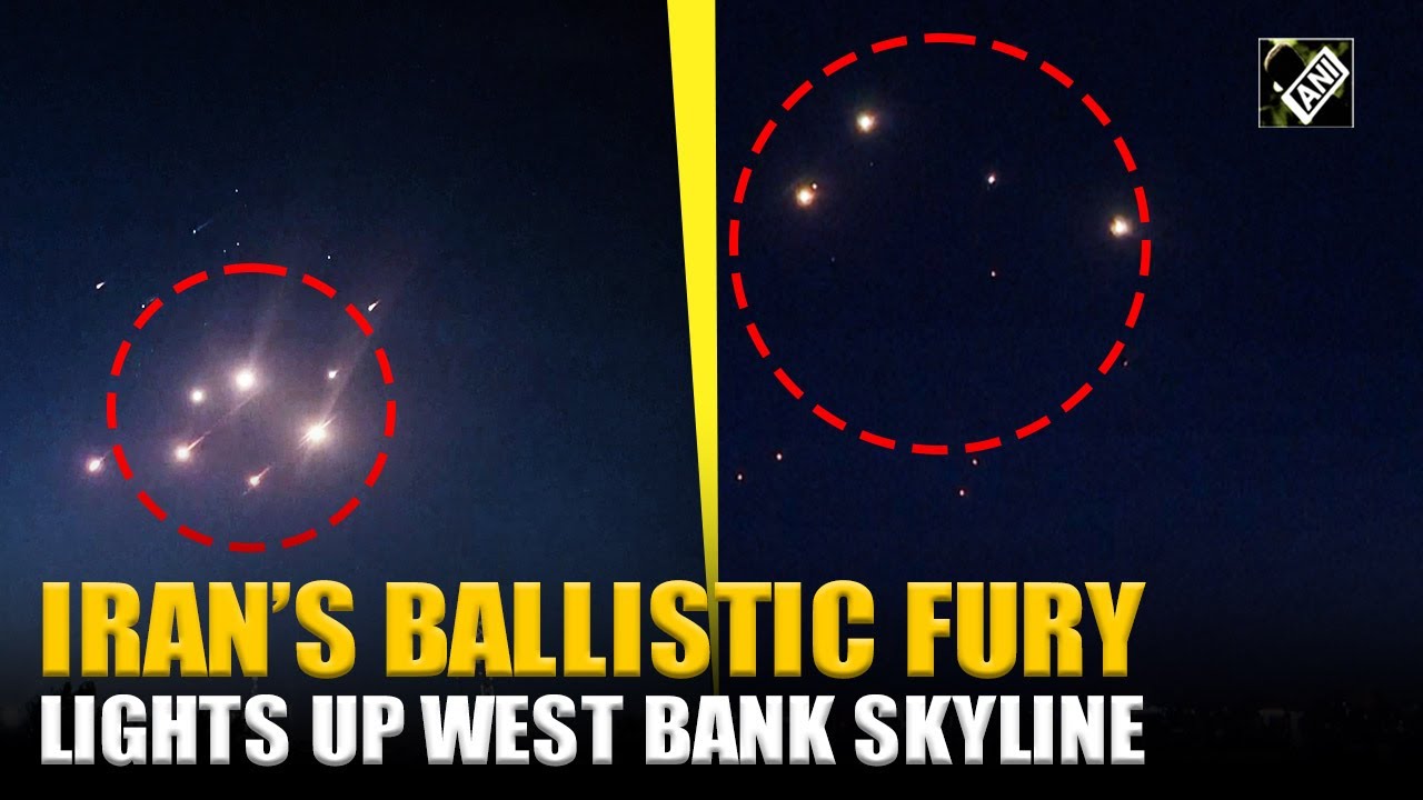 Iran vs Israel: After Jerusalem, Haifa, Iran’s ballistic missiles light up West Bank Skyline
