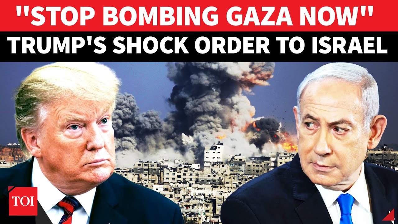 'Bibi, STOP Bombing Gaza NOW': Trump's Shocking Video Message To Israel, Praise For Hamas' Response