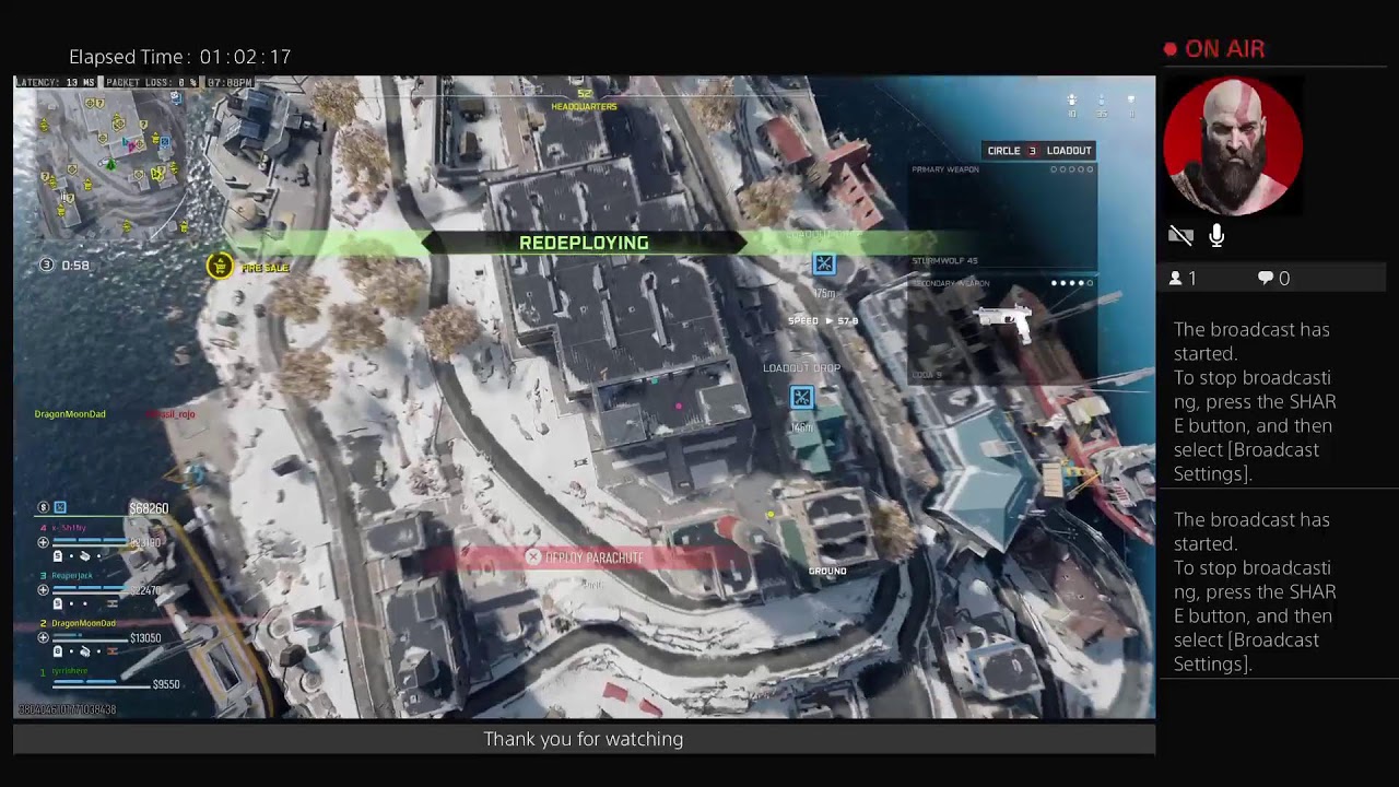 tyrrishear's Live PS4 Broadcast