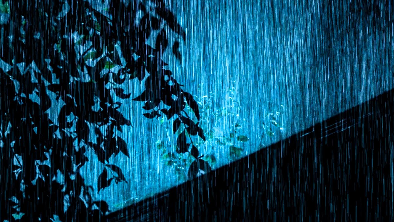 Freedom From Stress to Sleep Instantly with Heavy Rain & Vicious Thunder Sounds on Tin Roof at Night