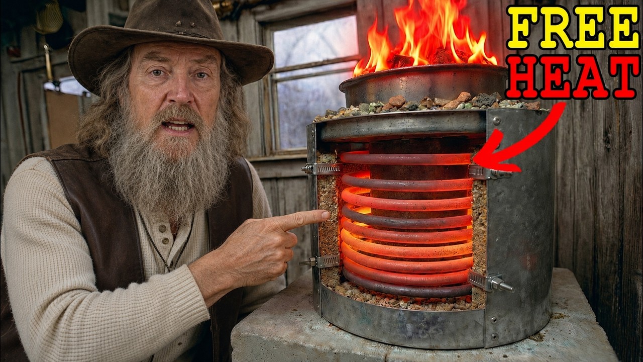 ENDLESS Heat Without Electricity! 25 DIY Heating Systems Our Grandparents Used That We Forgot