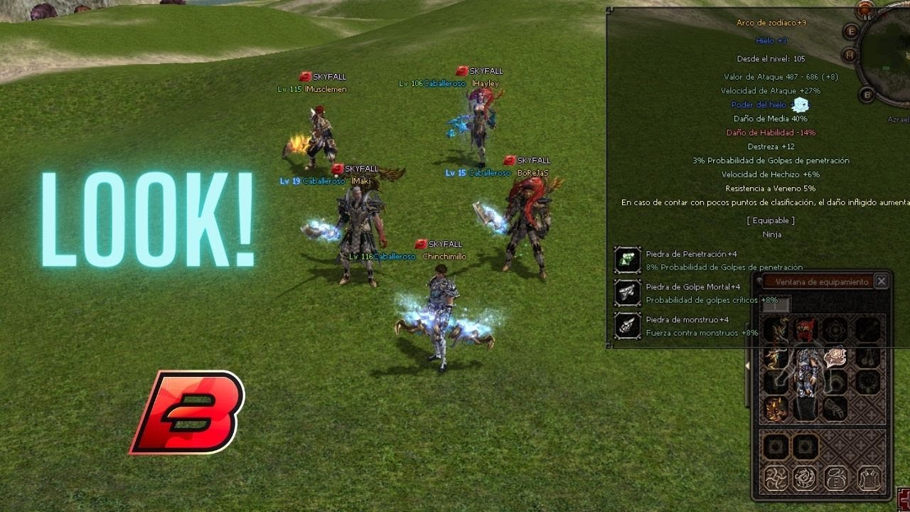 Metin2 Azrael // Ponemos poder elemental a un arco y este es el resultado!