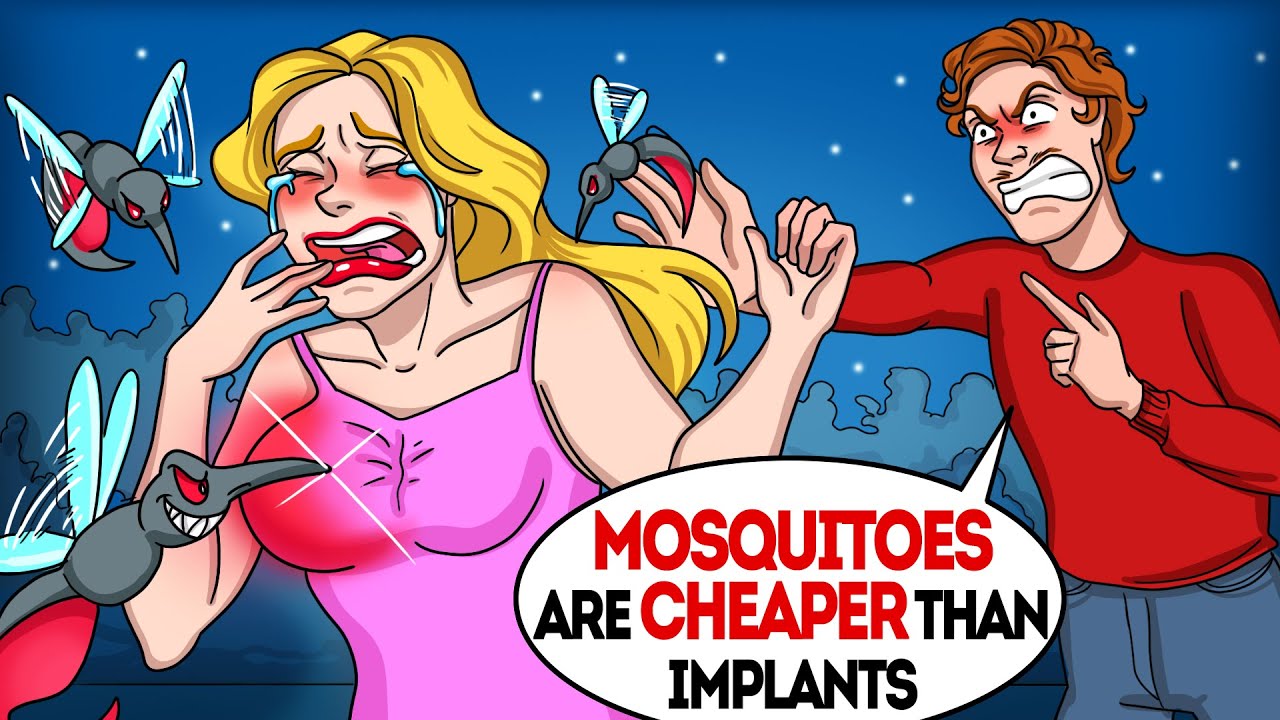 My husband wants to upgrade me with mosquito bites