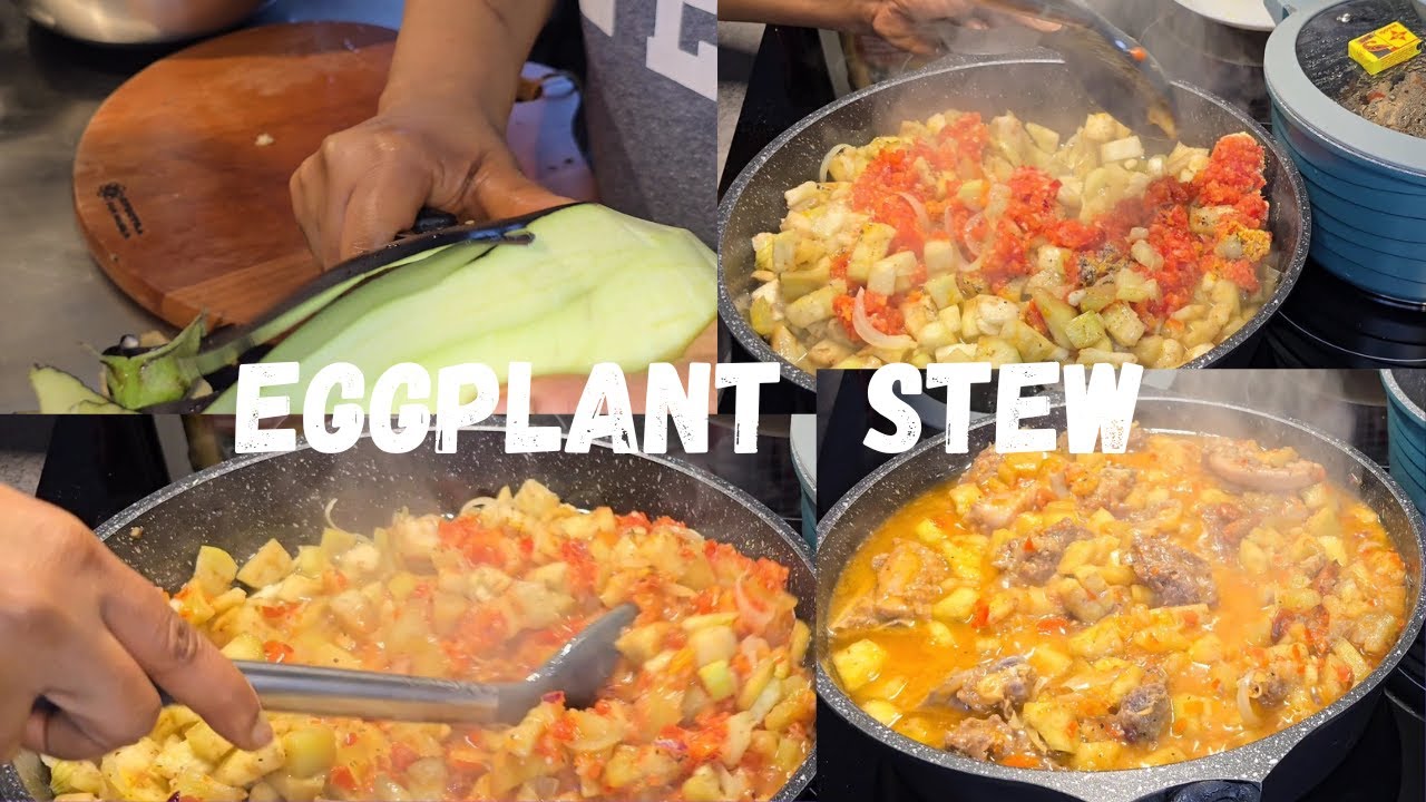 How I cook My Liberian Fried Eggplants 🍆/ Simple & Delicious.