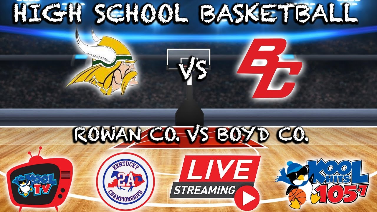 Rowan Co vs Boyd Co Boys Basketball | KHSAA | Kentucky 2A | LIVE | Kool TV | 1/13/25