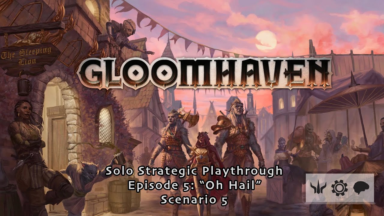 Gloomhaven 2nd Edition Ep. 05 - Scenario #5 Forgotten Crypt Playthrough