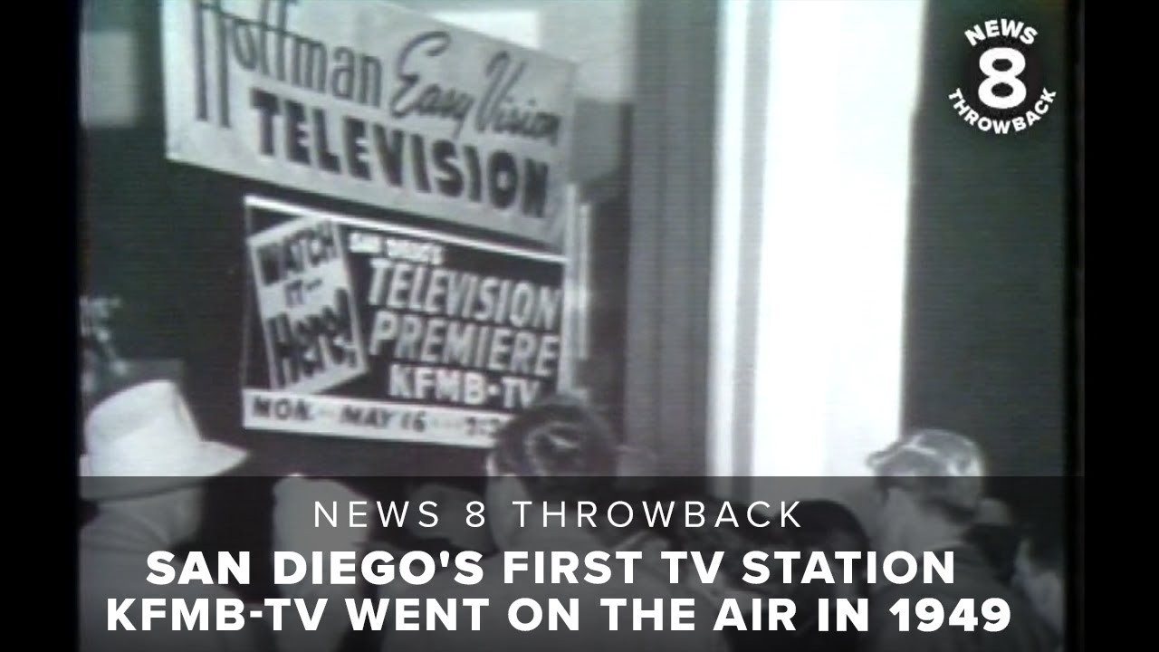 70 years later: San Diego's first TV station KFMB-TV/News 8 went on the air in 1949
