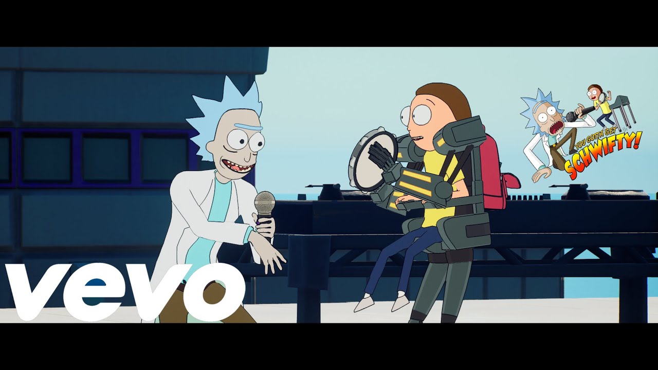 Fortnite - Get Schwifty (Official Fortnite Music Video) Rick and Morty - Get Schwifty