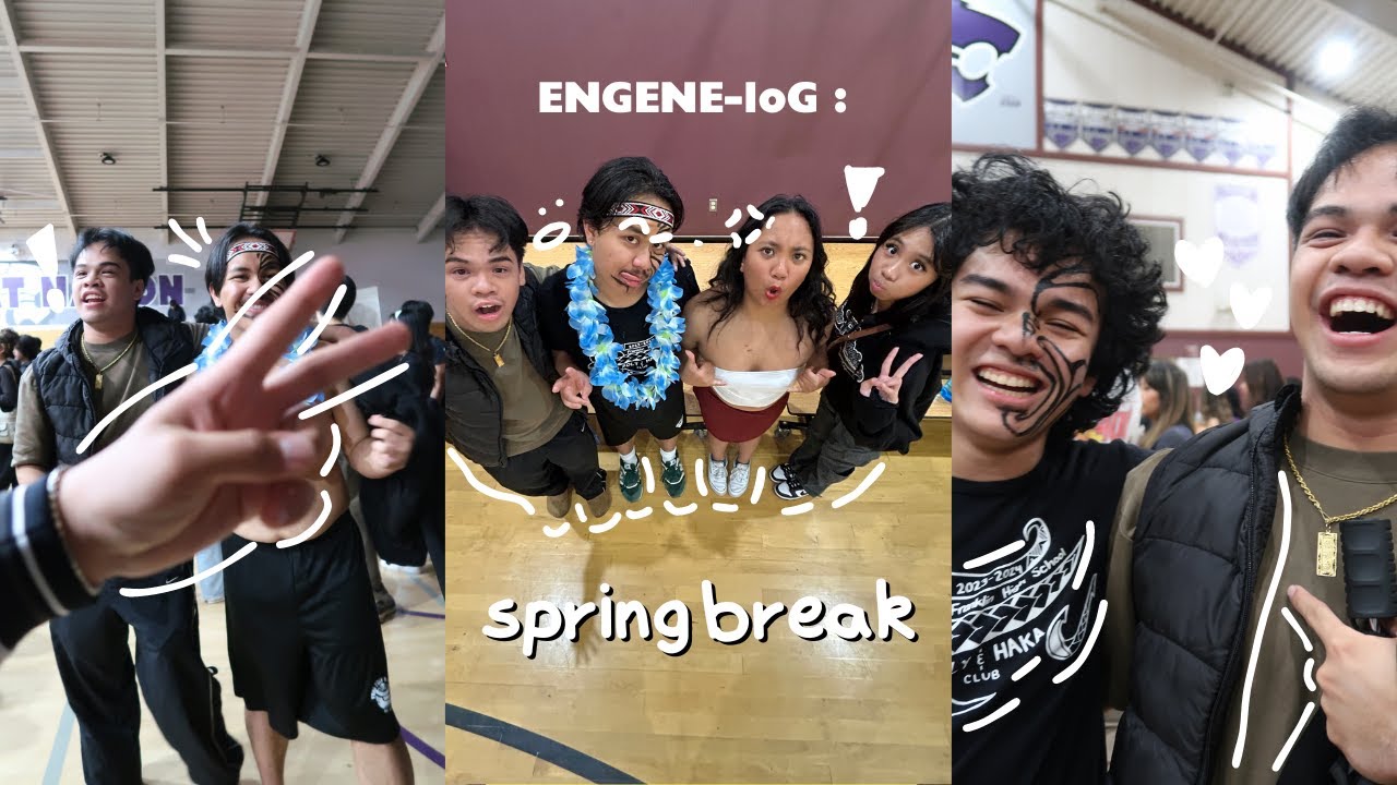 [ ENGENE-loG ] : spring break '24, poly night, shopping, easter, poly, haka, etc