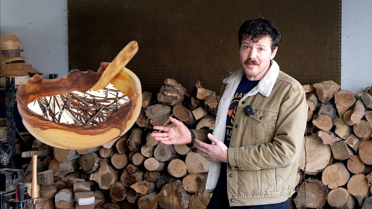 I turned a bunch of twigs into ice cream, but what does it taste like?