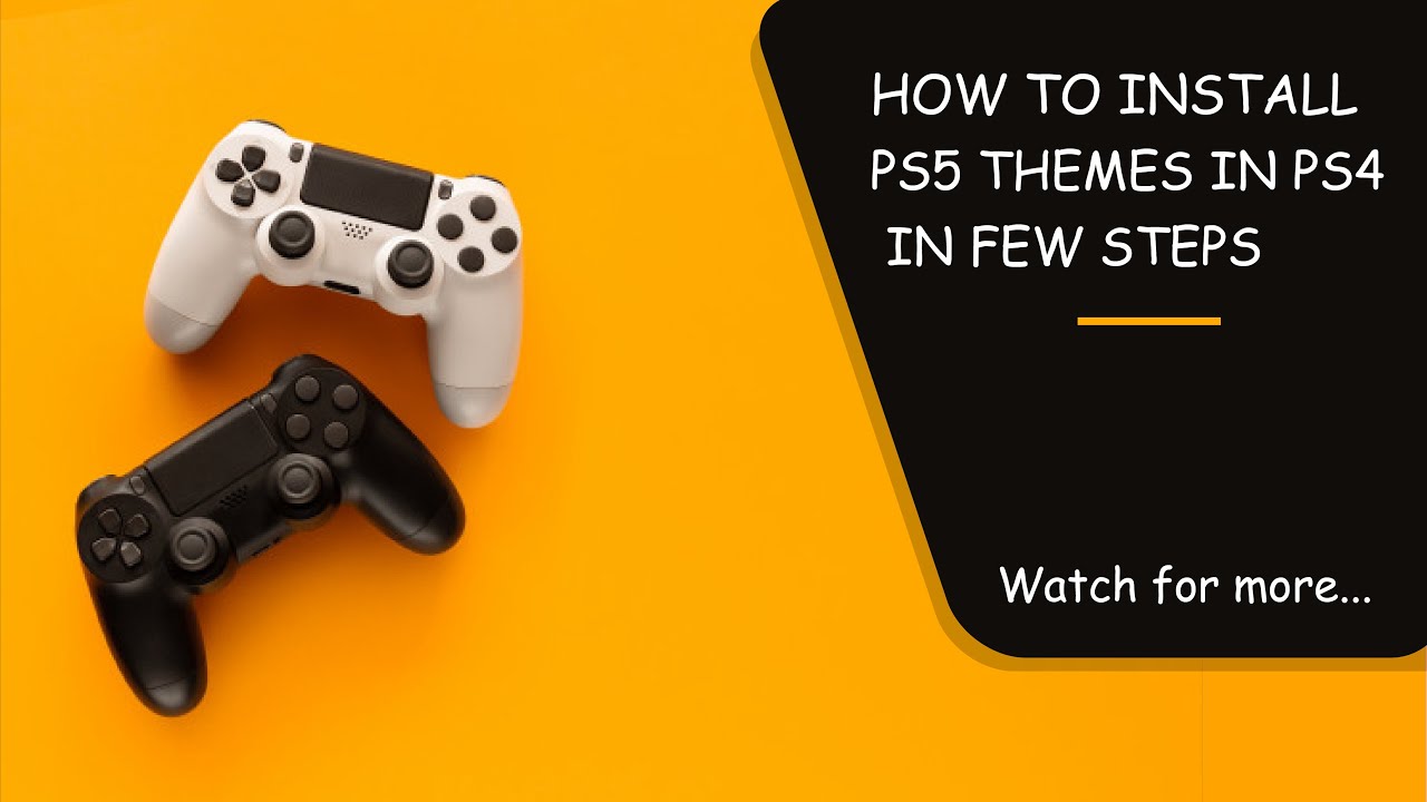 How To Install PS5 Themes In PS4 In Few Steps | Jailbreak 7.55 and Below