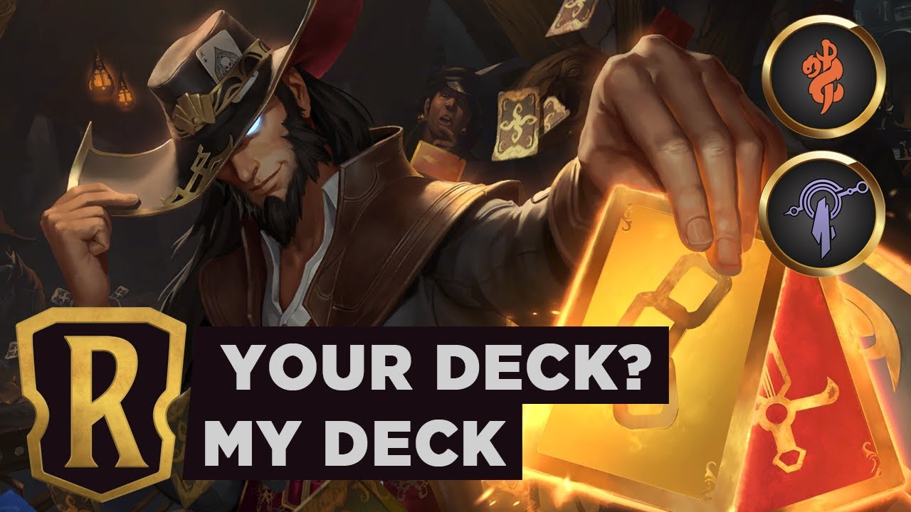 TWISTED FATE Deck Thief | Legends of Runeterra Deck