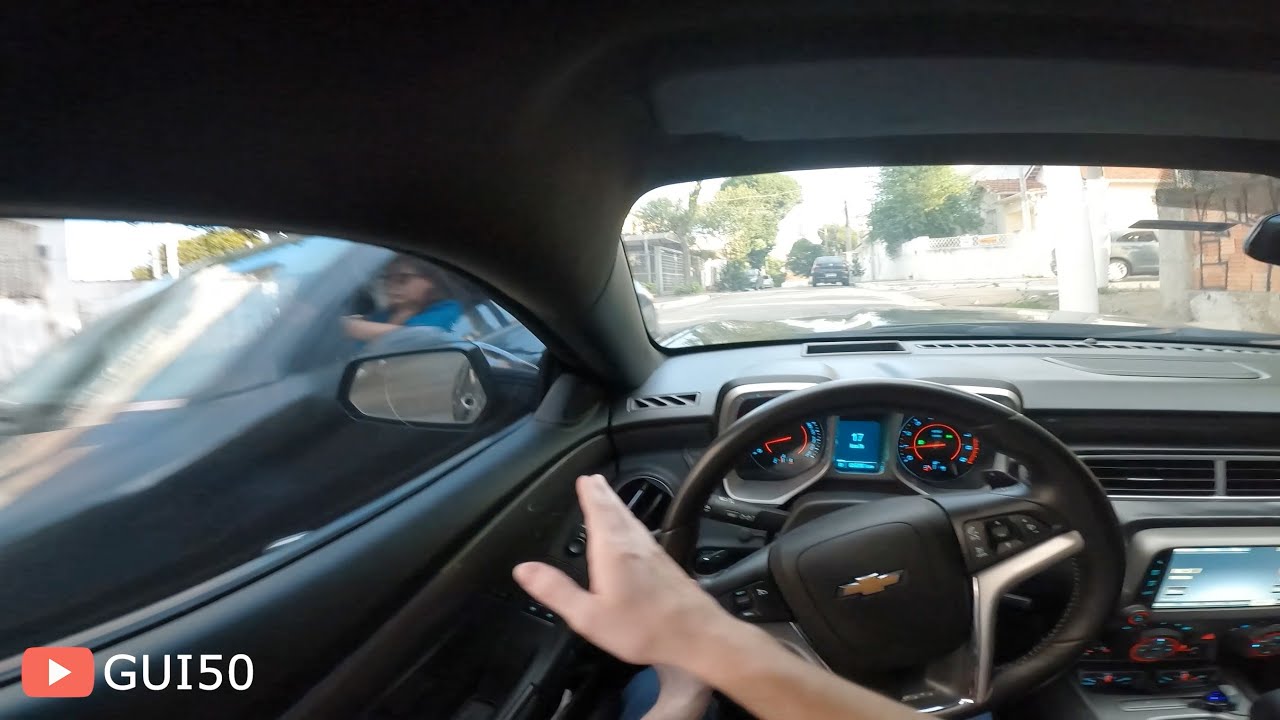 BATI O CAMARO NO CARRO POR PURA DISTRAÇÃO 🤦‍♂️