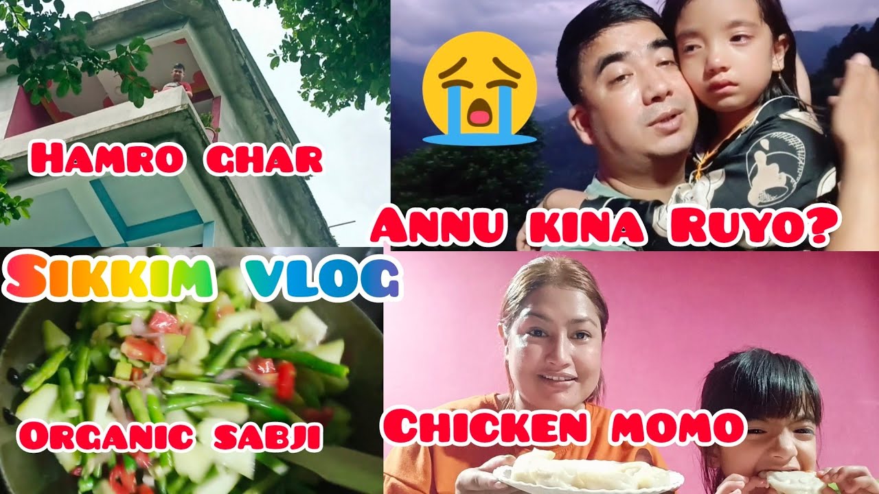 SIKKIM VLOG!! Annu kina Ruyo?😭,  Momo banayo aaju 😊 @pavitravlogs972