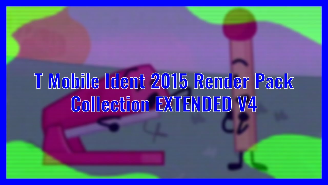 T Mobile Ident 2015 Render Pack Collection EXTENDED V4