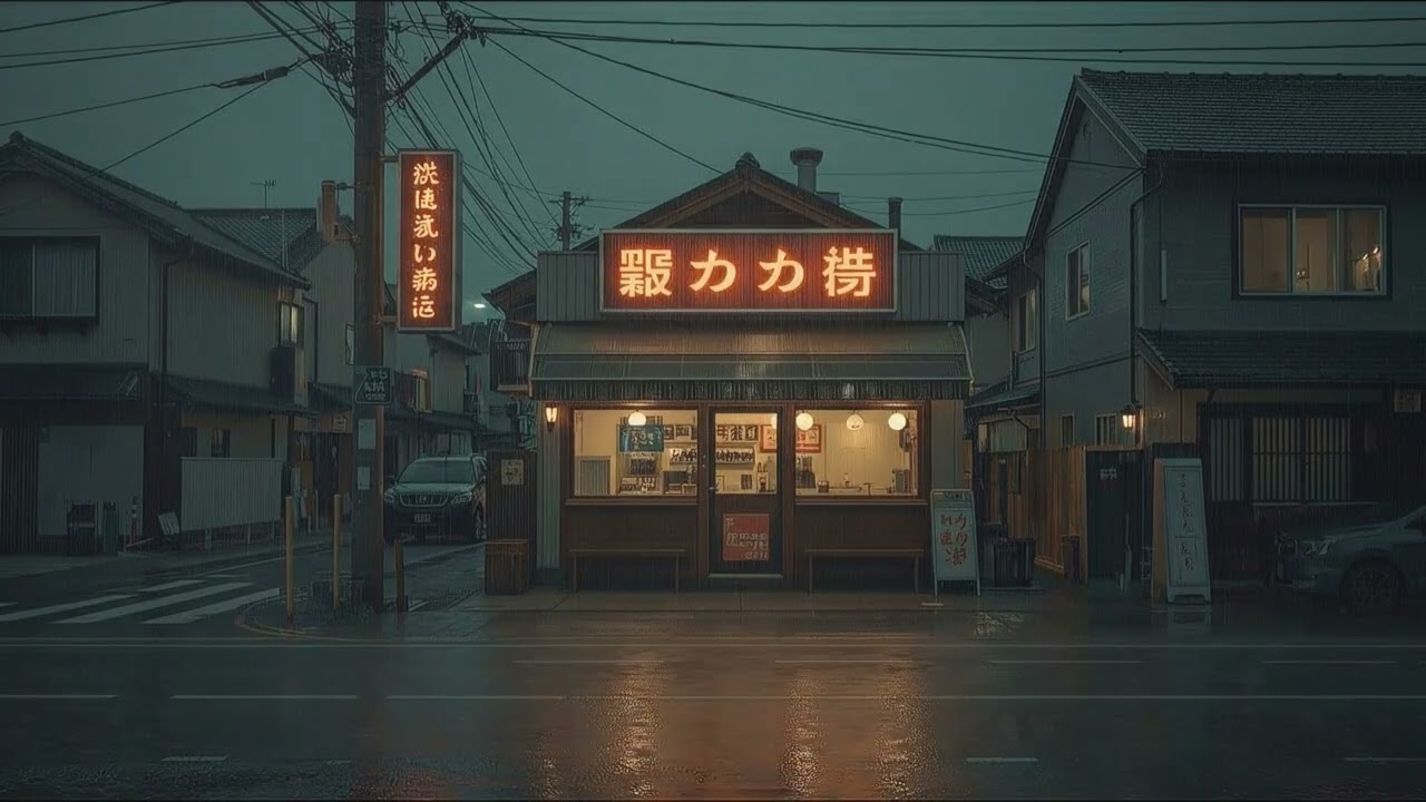 Japanese Quiet Evening lofi 🌙 | Relaxing Music for Sleep