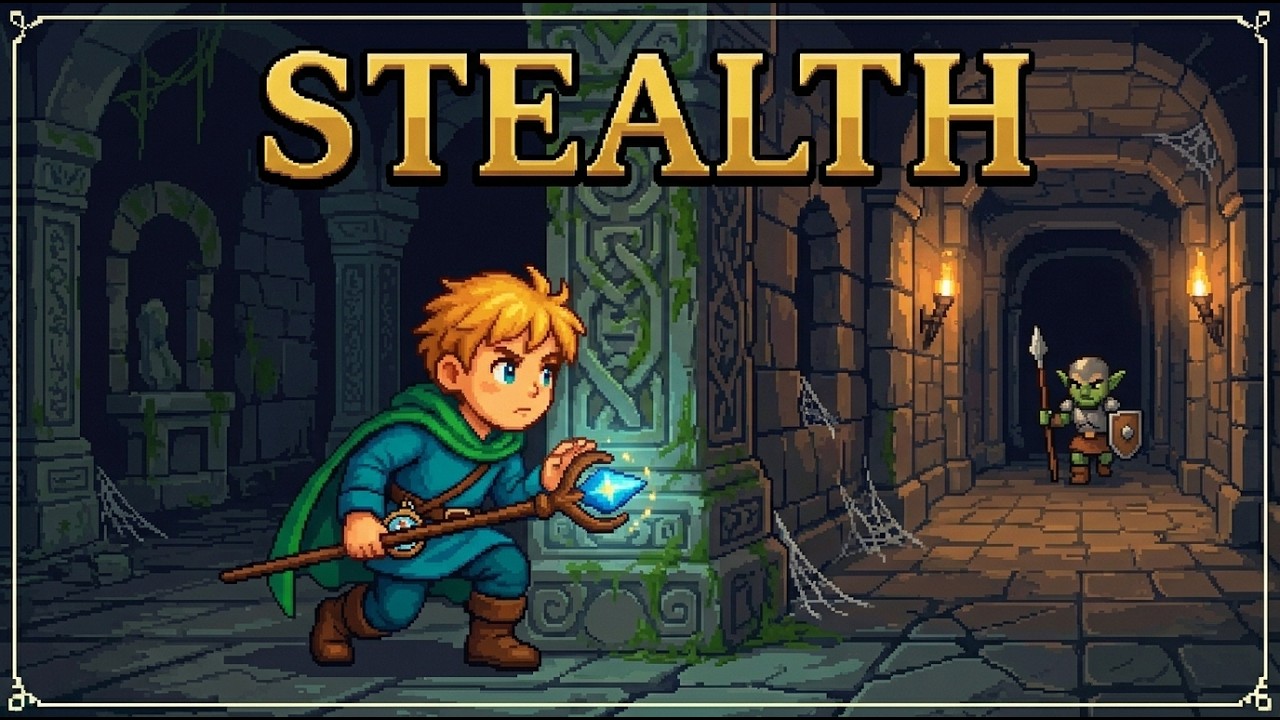 STEALTH ▸ Retro Chiptune [No Copyright] Study, Stream & Create