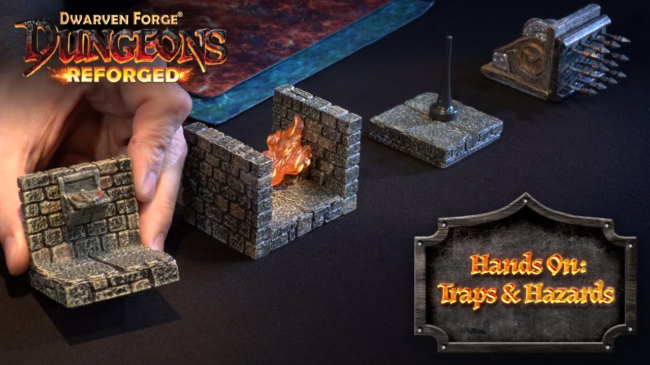 Dungeons Hands On: Traps & Hazards