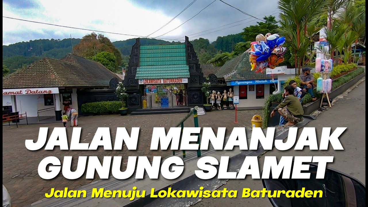 JALAN MENUJU BATURADEN DARI ALUN ALUN PURWOKERTO