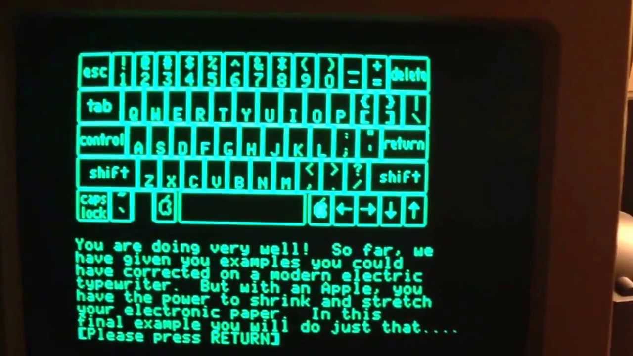 Apple 2c (1984)- 30 years old and still working!