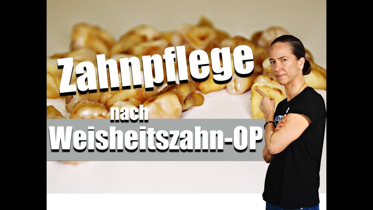 WEISHEITSZAHN-OP - wie PUTZE ich jetzt Zähne, FRAG ZAHNÄRZTIN Dr.Andrea Jacob, EP 2