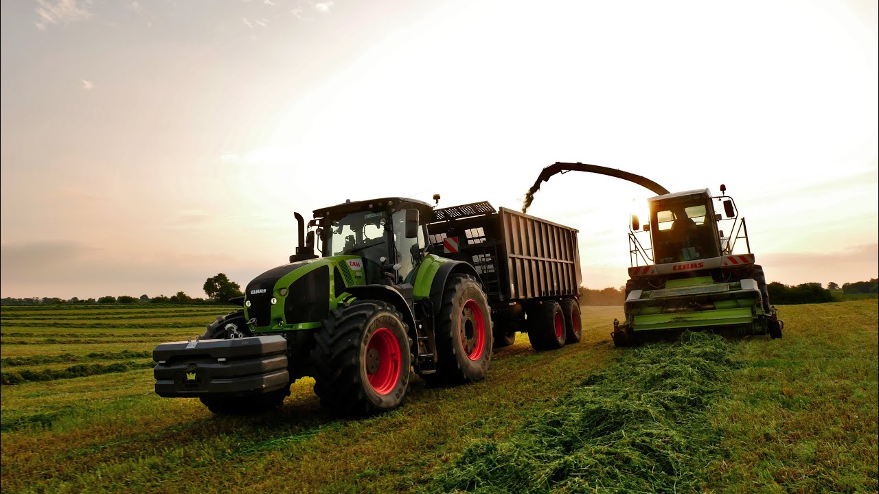 ☆ZGRABIANIE I ZBIÓR TRAW 2023 W STADNINIE KONI NOWE JANKOWICE!☆7X CLAAS☆VALTRA T254☆KRONE☆AGROKUBA☆