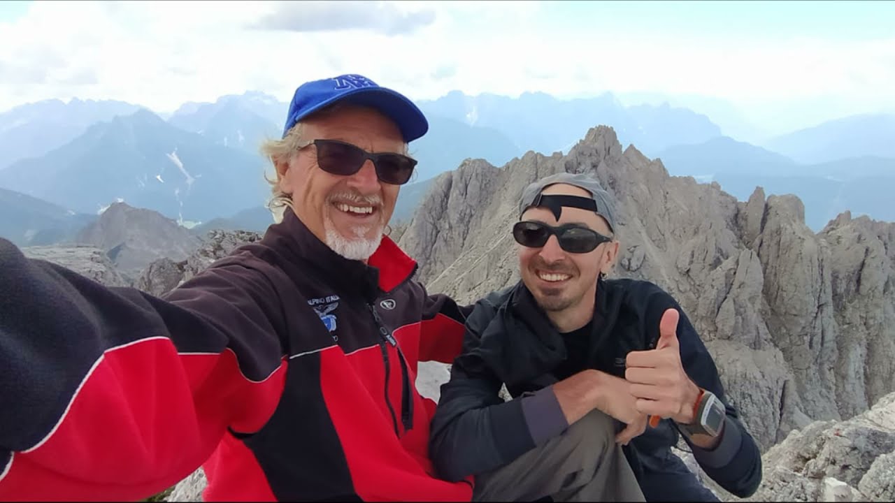 Crode dei Longerin - CIMA NORD Via Normale