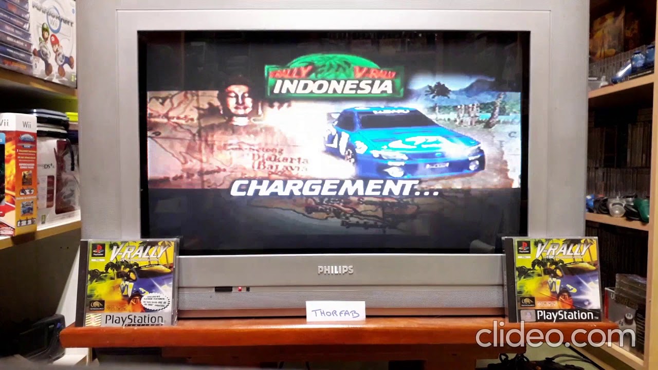 V-Rally sur Ps1 . Description et Test . Jeu n° 250