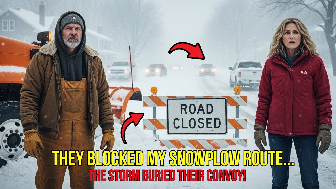 Hoa Board Blocked My Snowplow Route   Then They Screamed As Their Convoy Was Buried In The Snowstorm