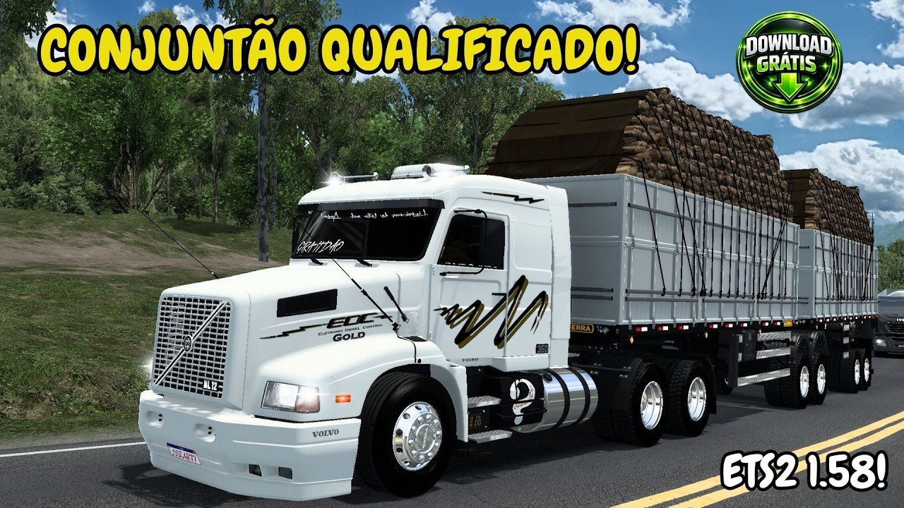 ETS2 1.58/DOWNLOAD GRÁTIS CONJUNÃO QUALIFICADO - #ets2 #download