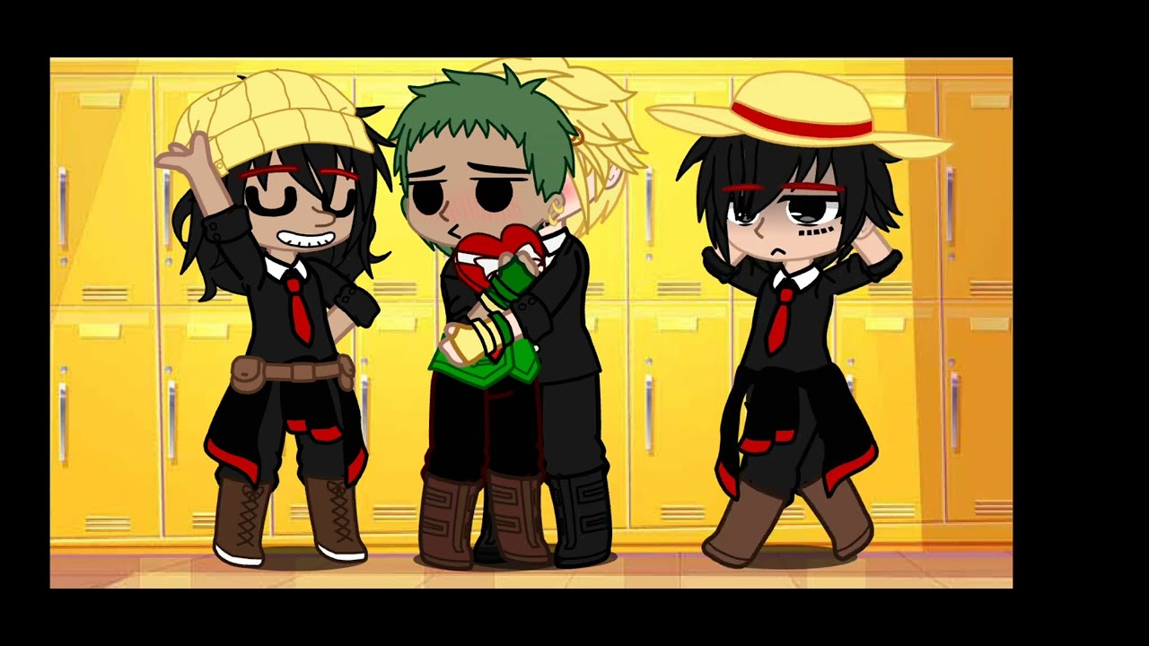 Regalo de San Valentín||Sanzo||Luzo||Lawzo||One piece||My Au||💛💚||❤️💚||🖤💚||