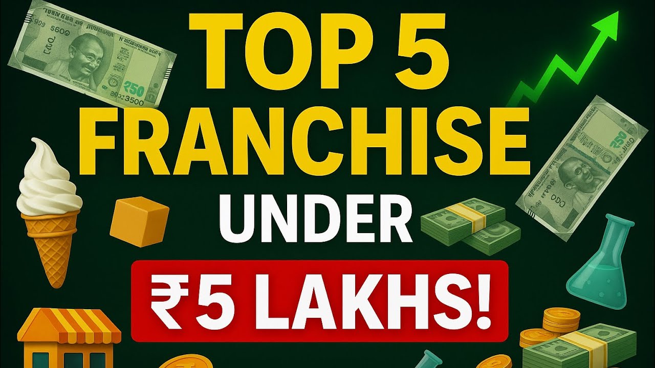 5 Best Franchise Businesses You Can Start Under 5 Lakhs in 2026
