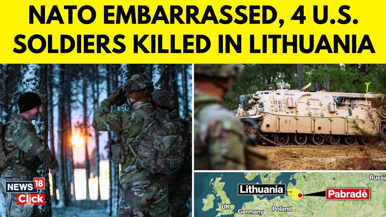 4 US Army Soldiers Killed in Lithuania Training Accident | NATO Chief Reacts