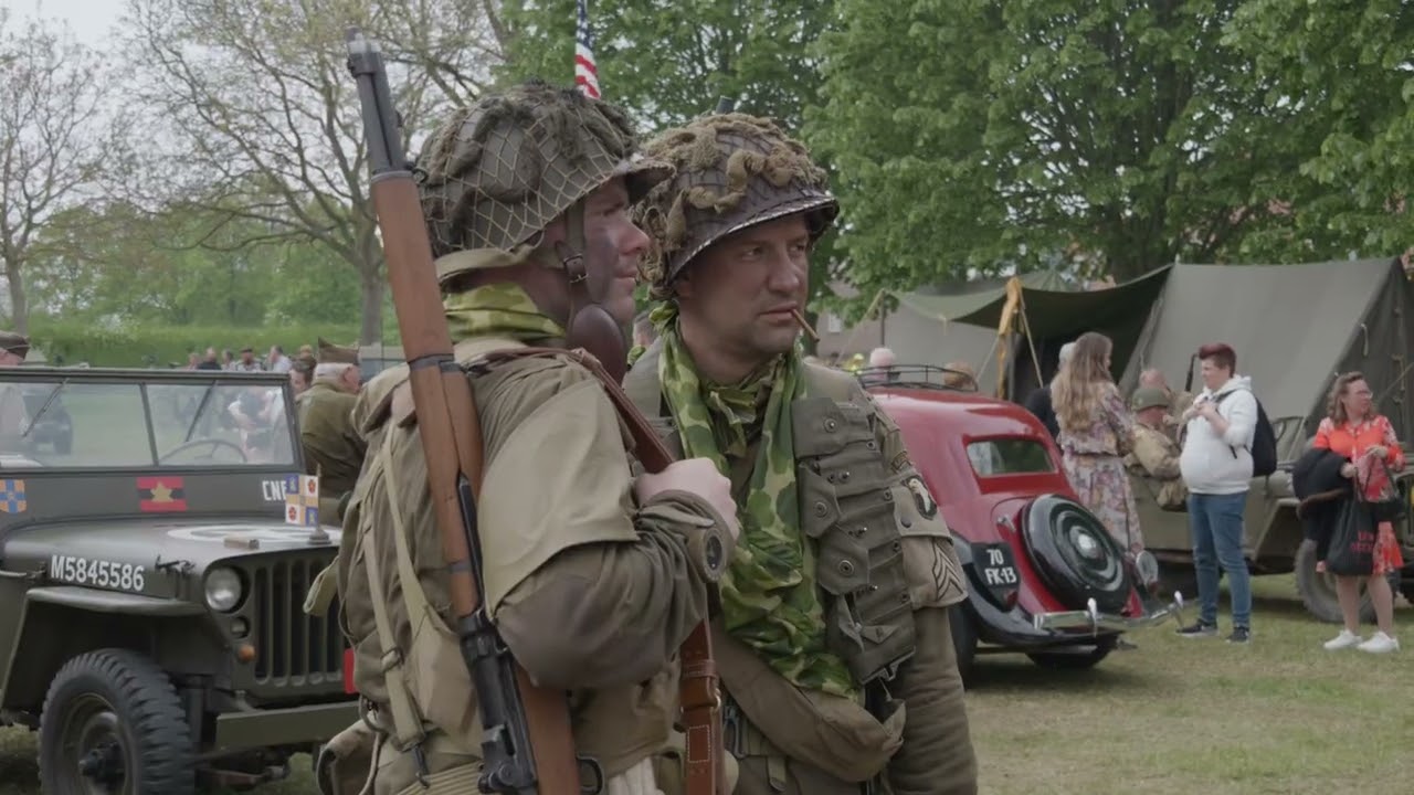 De Kampementen na de Mock Battle  in Brielle 2023