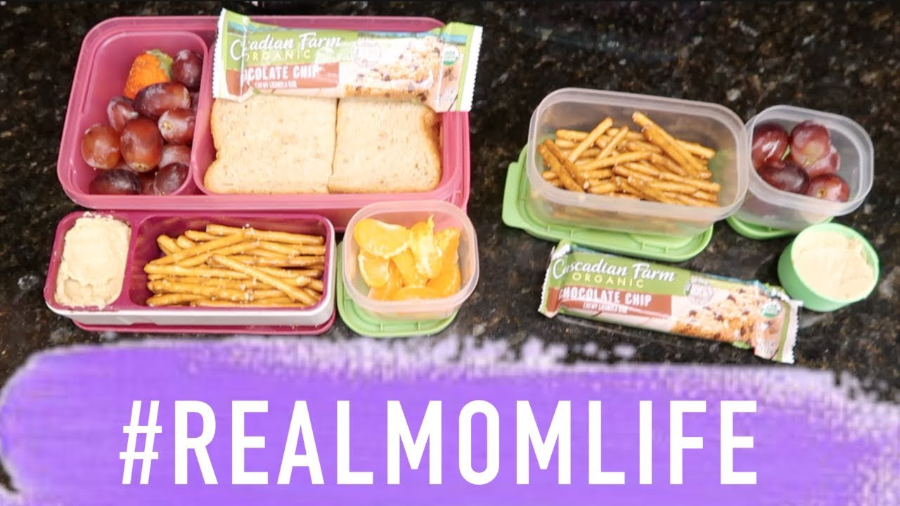 #MomLife!  Week of School Lunches + What They Ate!