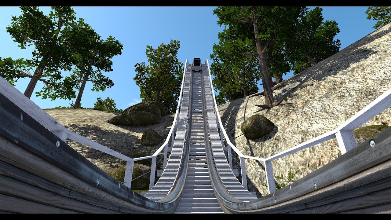 Puritas Springs Cyclone recreation - NoLimits 2