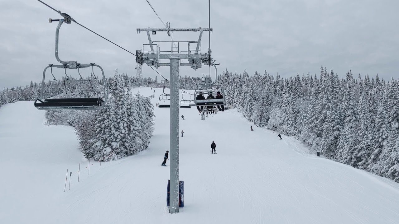 Tremblant:  Lowell Thomas Express (Full Speed)