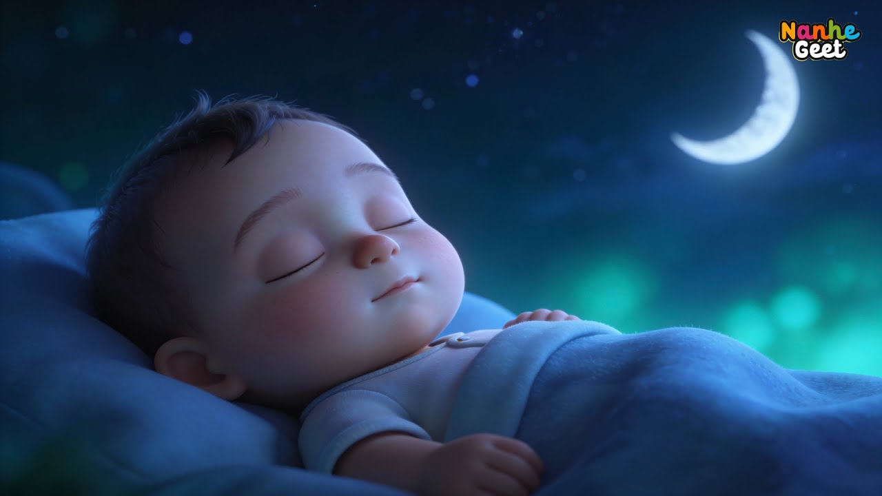 Baby Krishna Sleep Lullaby | Kisna Aayega | Nanhe Geet