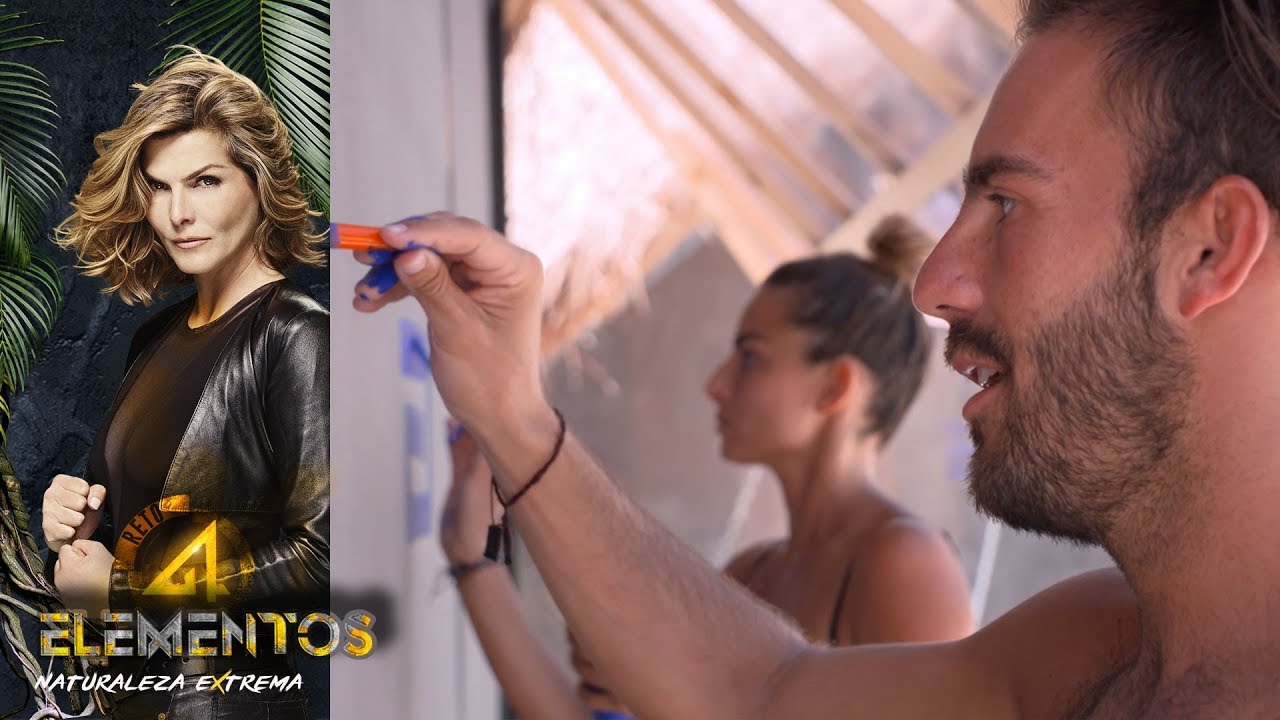 Pablo pinta de azul su nido de amor | Reto 4 Elementos