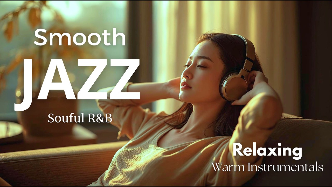 Evening Lounge Smooth Jazz 🎷 | Warm Soul R&B for Relax & Focus