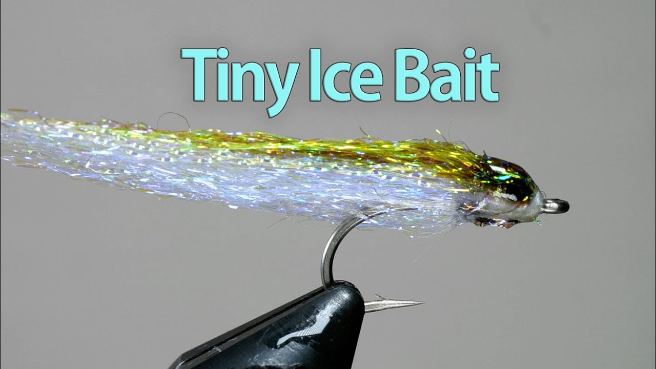 【フライタイイング】ソルト用シラスパターン #1 Tiny Ice Bait