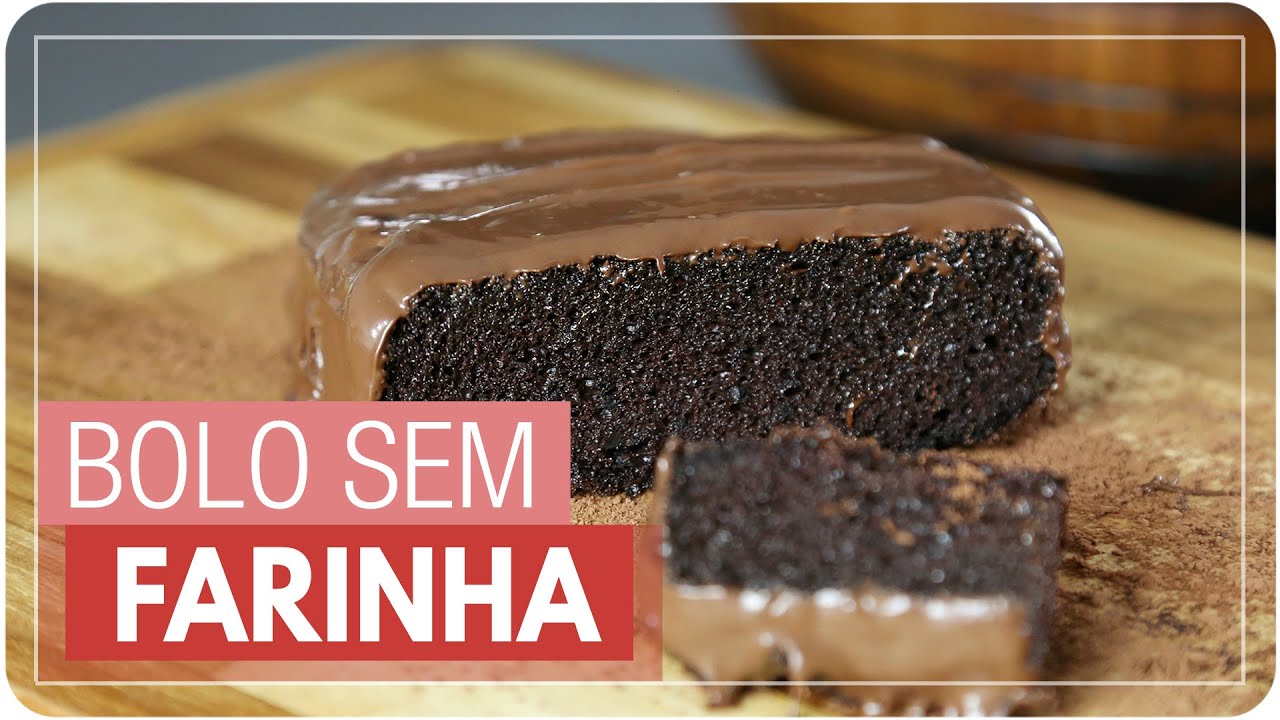 BOLO DE CHOCOLATE SEM FARINHA E SEM LEITE delicioso e saudável | fique em casa e cozinhe #comigo