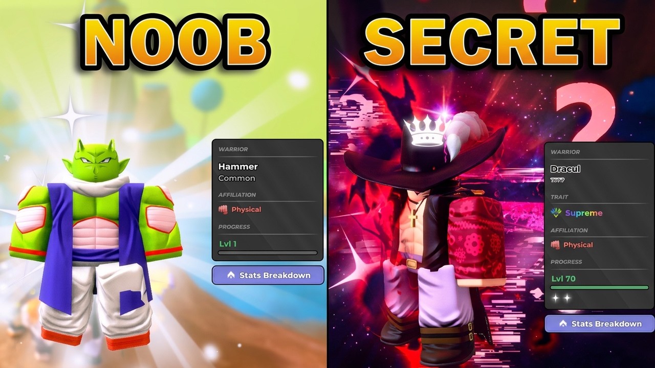I Went From Noob To Secret in 24 Hours in Anime Warriors 3