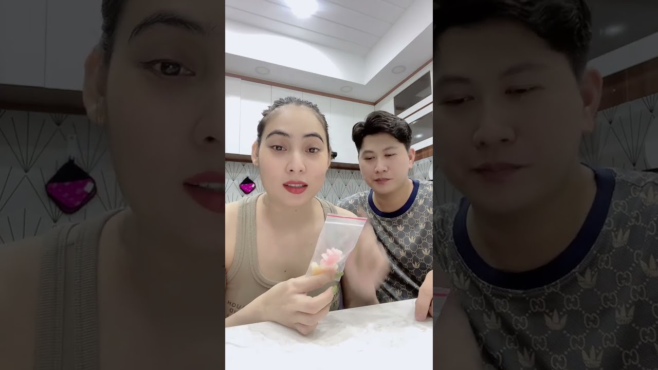 Ngoc Han persuaded her husband to eat wax candy | &Uacute;t Nhỏ Ngọc H&acirc;n dụ chồng ăn kẹo s&aacute;p v&agrave; c&aacute;i kết...
