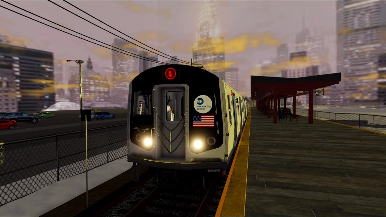Operating a R143 L Shuttle train in Point Lookout (April Fools Update)