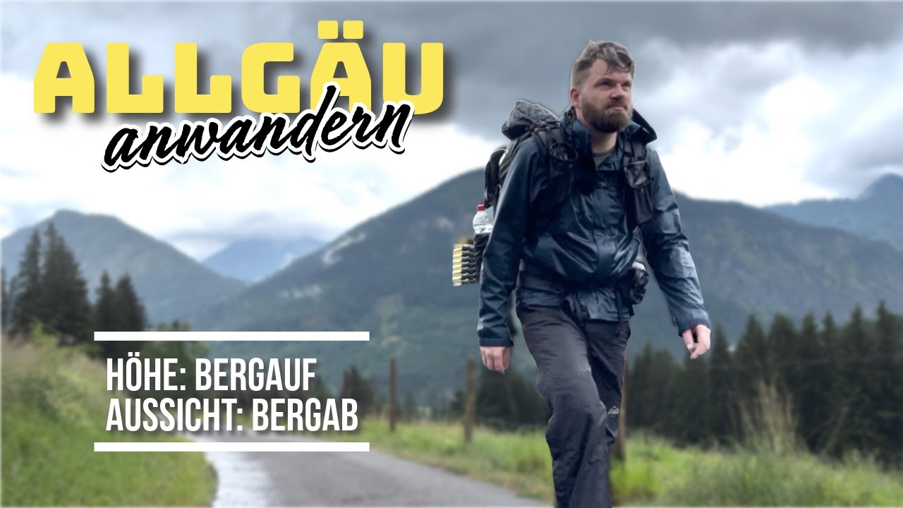 Allgäu anwandern - 2 Tage Trekking von Pfronten nach Sonthofen