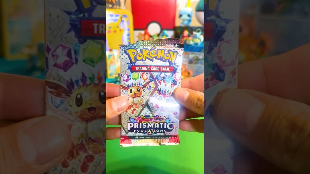 Opening a pack of Prismatic Evolutions!  Ep. 46 